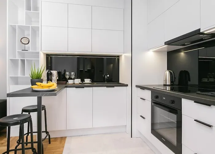 شقة Close-golden - Mennica Residence, 1-bedroom In Center # 140 *